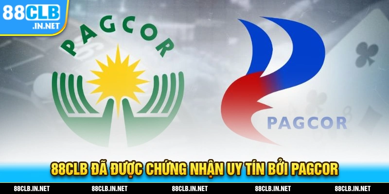 88CLB đã được chứng nhận về độ uy tín bởi PAGCOR