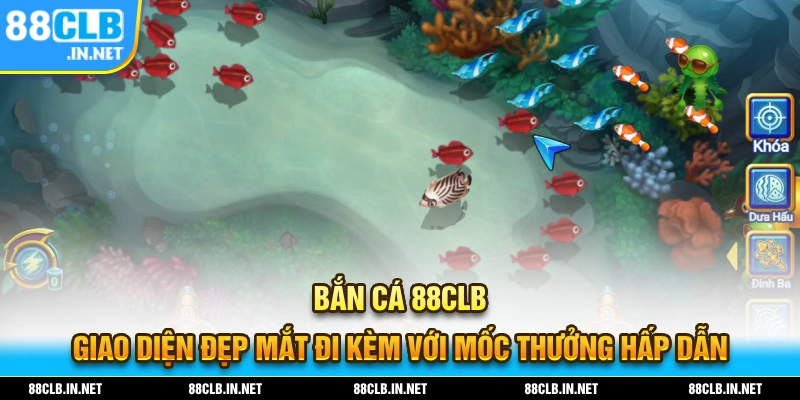 Bắn Cá 88CLB với giao diện đồ họa 3D sống động hấp dẫn